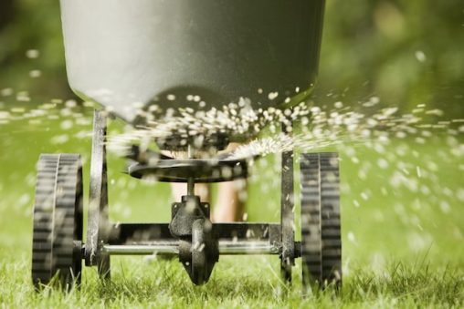 Facilitez l'installation et la fertilisation des jeunes gazons.