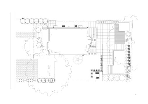 Plan d'aménagement paysager moderne | Aqua et Arbor - GTL Paysagiste